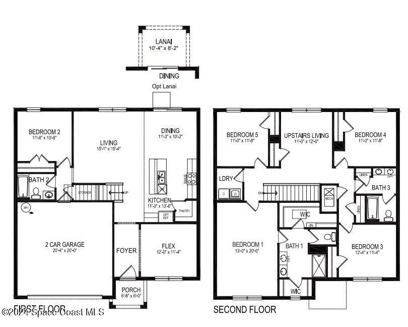 1811 Saxton Road Cocoa, FL 32926 - Photo 68 of 68 HAYDEN FLOORPLAN