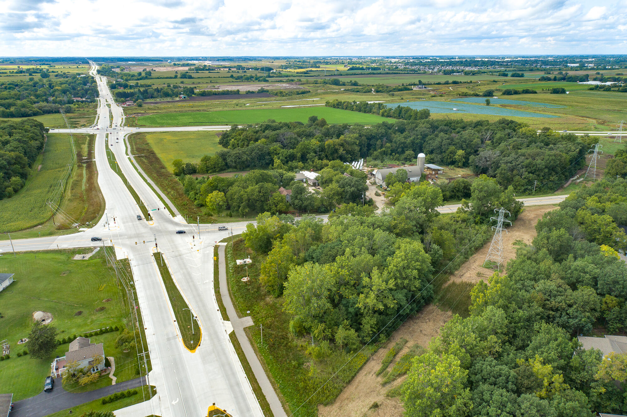 Lt0 Old Green Bay Road, Unit STATE HIGHWAY 195 Mount Pleasant, WI 53403 - Photo 4 of 7 Site Looking NW