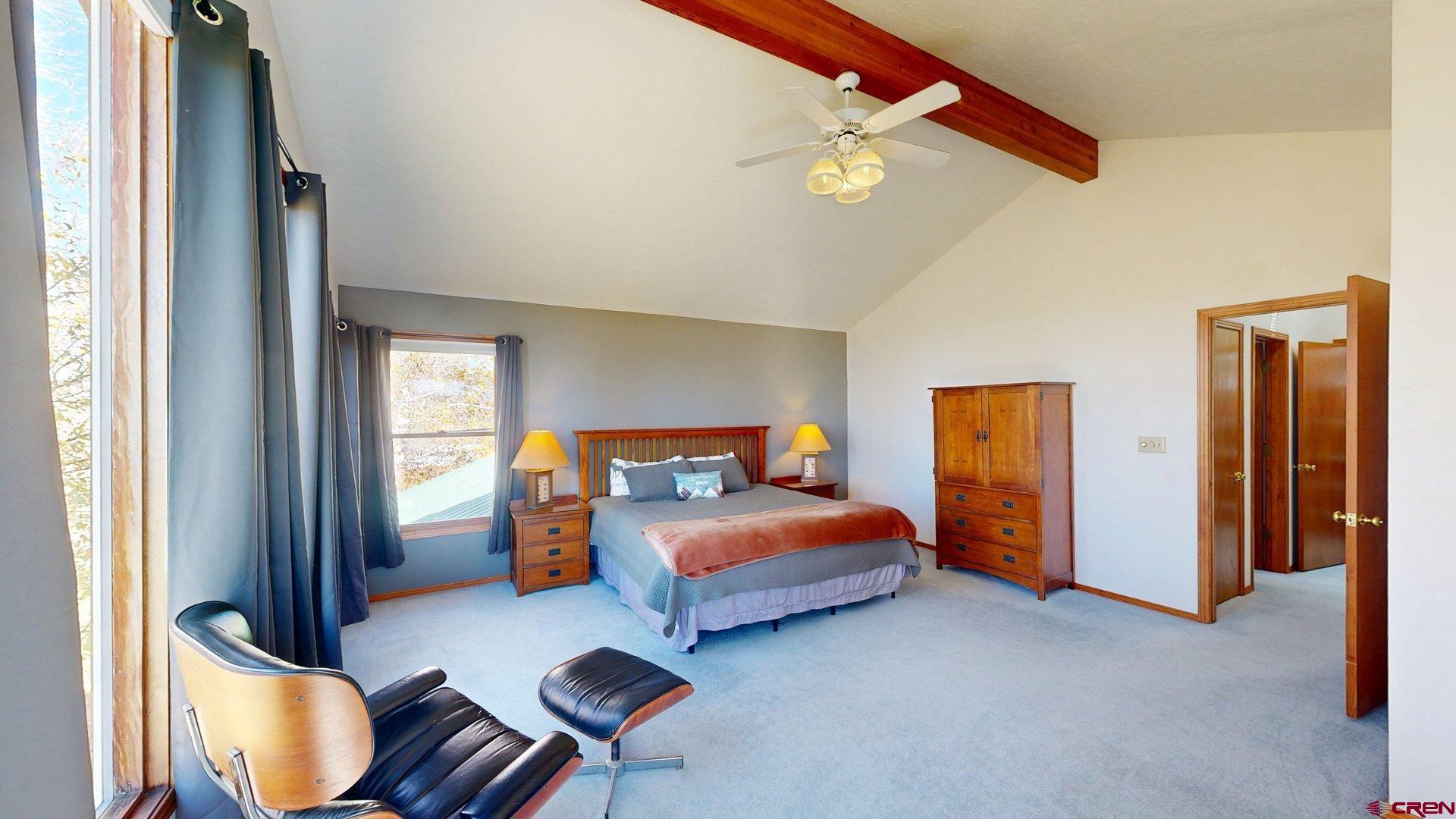 930 County Road 229 Durango, CO 81301 - Photo 23 of 32 a bedroom with bed and window