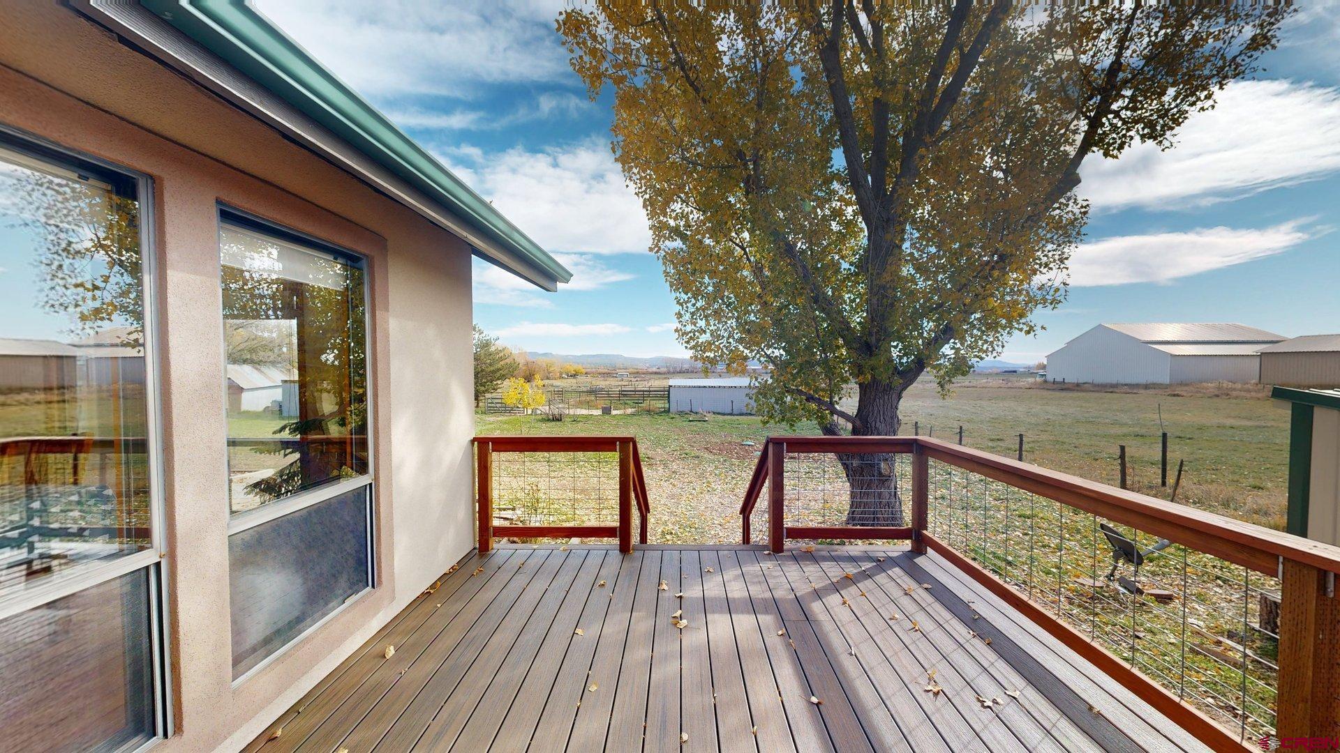 930 County Road 229 Durango, CO 81301 - Photo 29 of 32 a view of balcony and wooden floor
