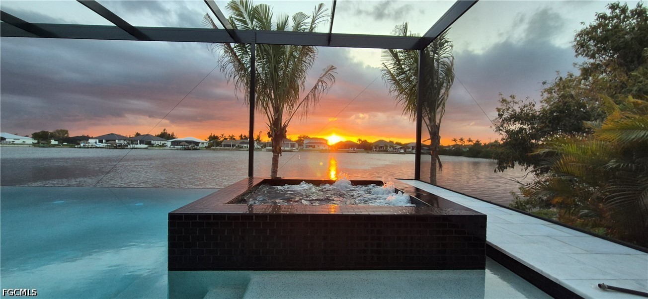14 Burnt Store Road Cape Coral, FL 33991 - Photo 22 of 30 a view of a lake with a lake view