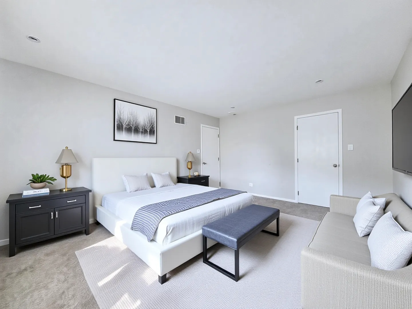 14326 Irving Avenue Dolton, IL 60419 - Photo 10 of 31 a bedroom with a bed and a cabinets