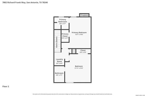 $1,225 | 7802 Richard Frank Way, Unit 2, San Antonio, TX 78240