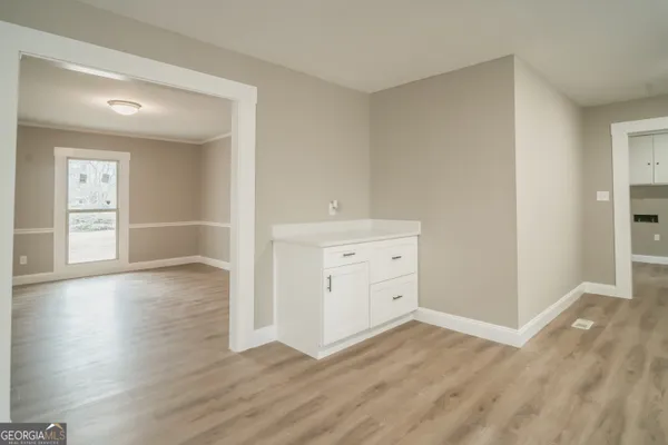 wooden floor in an empty room