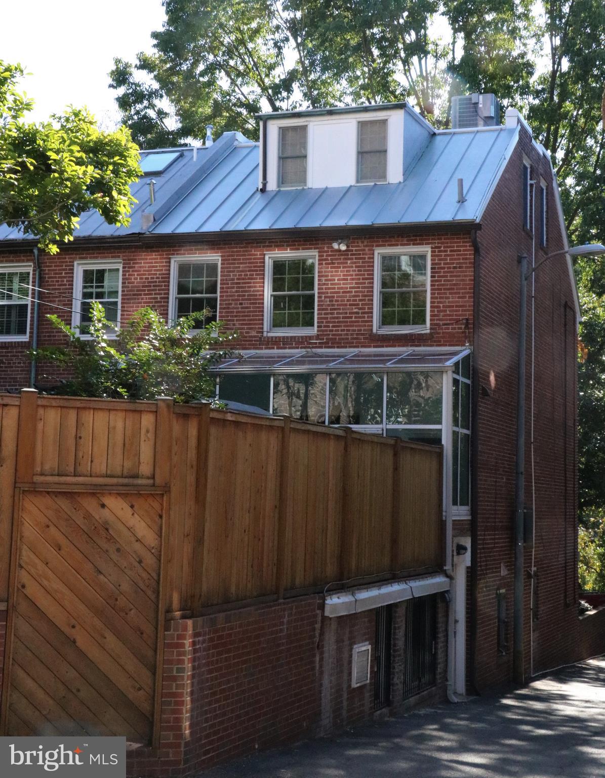 2543 Waterside Drive Northwest Washington, DC 20008 - Photo 40 of 41 Gated Rear Entrance from Alley
