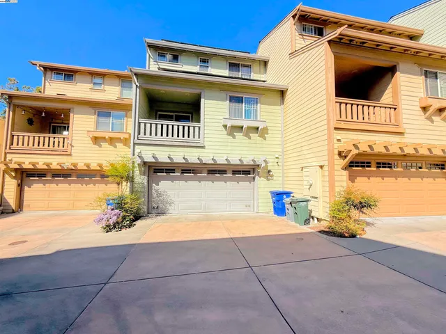 a front view of a building with glass windows