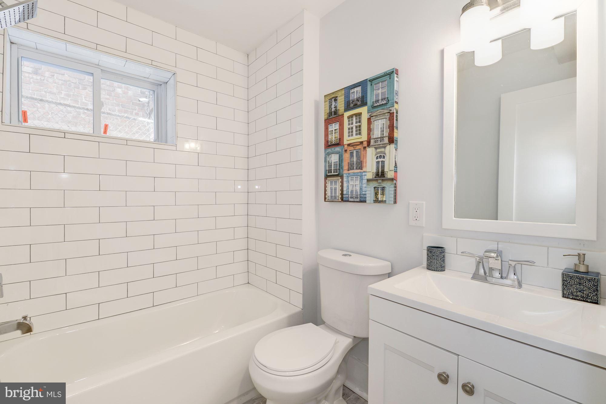 35 U Street Northeast Washington, DC 20002 - Photo 25 of 29 Lower level hall full bath