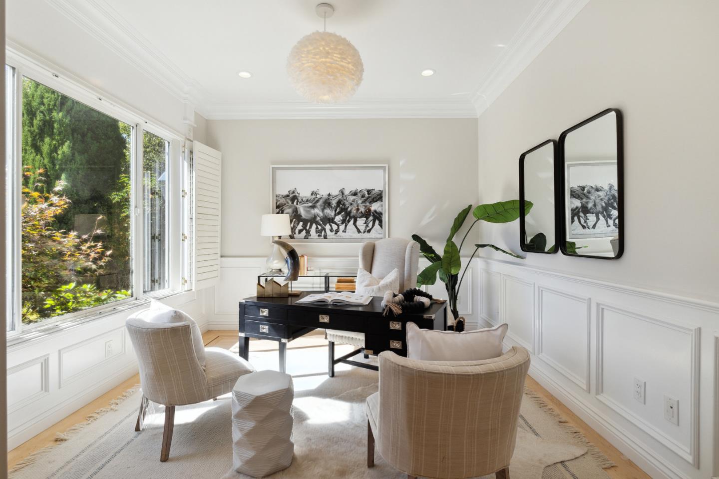 1330 Benito Avenue Burlingame, CA 94010 - Photo 14 of 60 a living room with furniture and a large window