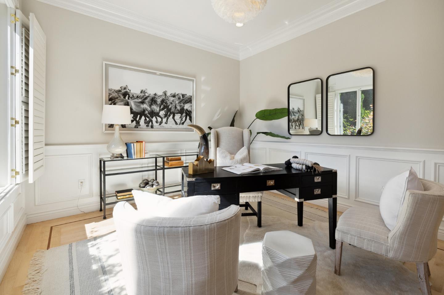 1330 Benito Avenue Burlingame, CA 94010 - Photo 16 of 60 a living room with furniture and painting on the wall