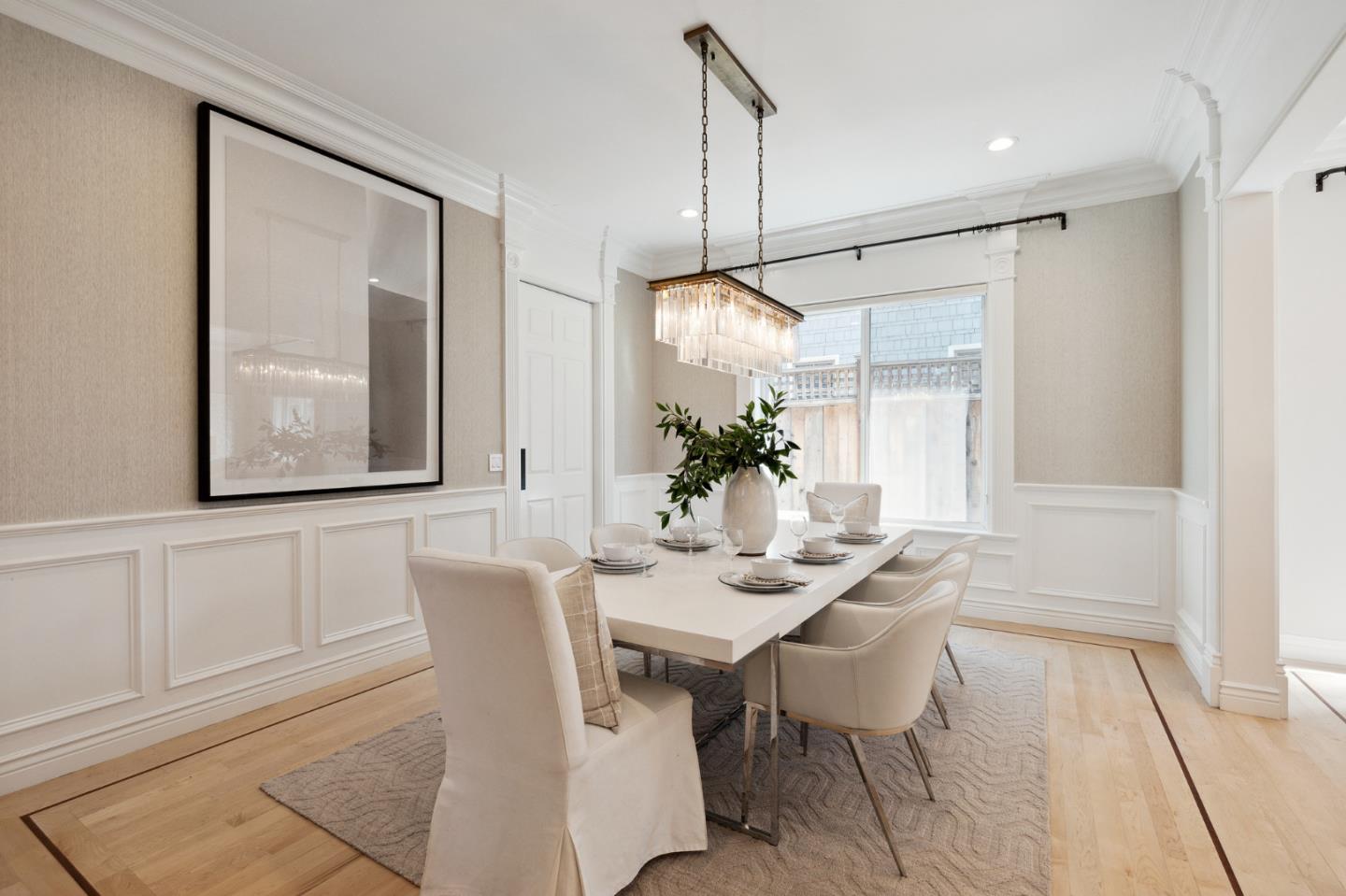 1330 Benito Avenue Burlingame, CA 94010 - Photo 19 of 60 a dining room with furniture and window