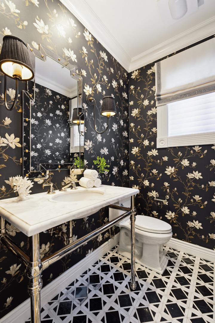 1330 Benito Avenue Burlingame, CA 94010 - Photo 24 of 60 a bathroom with a sink a toilet and shower