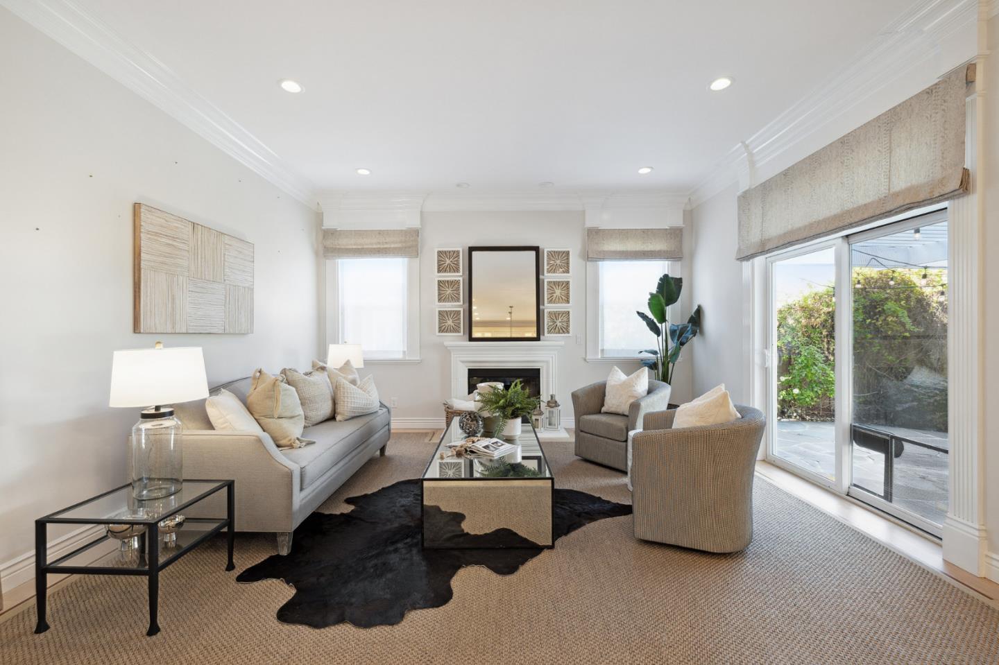 1330 Benito Avenue Burlingame, CA 94010 - Photo 28 of 60 a living room with furniture and a large window