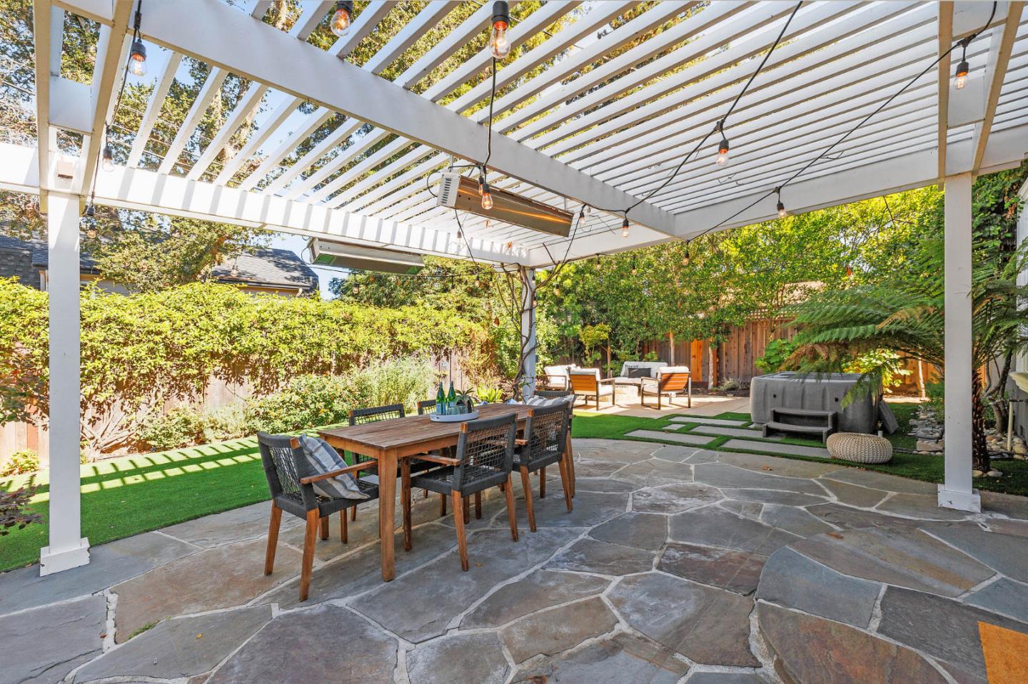 1330 Benito Avenue Burlingame, CA 94010 - Photo 55 of 60 a view of a patio with a table and chairs