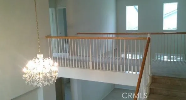 a view of a balcony