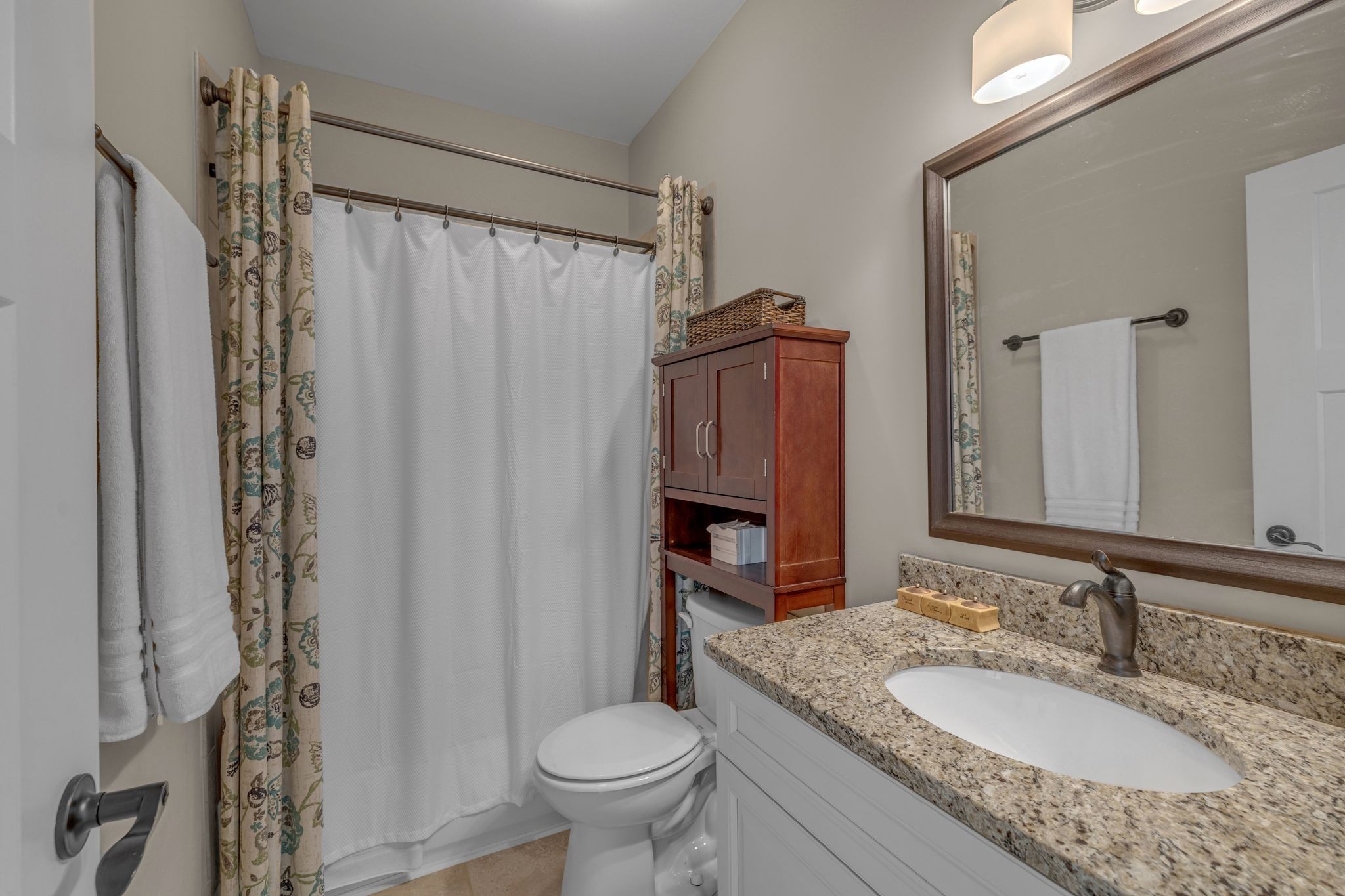 214 River Watch Way Winchester, TN 37398 - Photo 26 of 82 a bathroom with a granite countertop sink toilet and shower