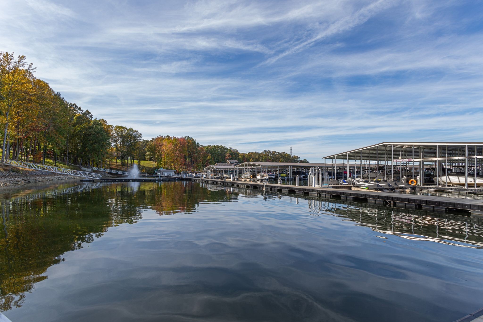 214 River Watch Way Winchester, TN 37398 - Photo 62 of 82 a view of a lake with a city