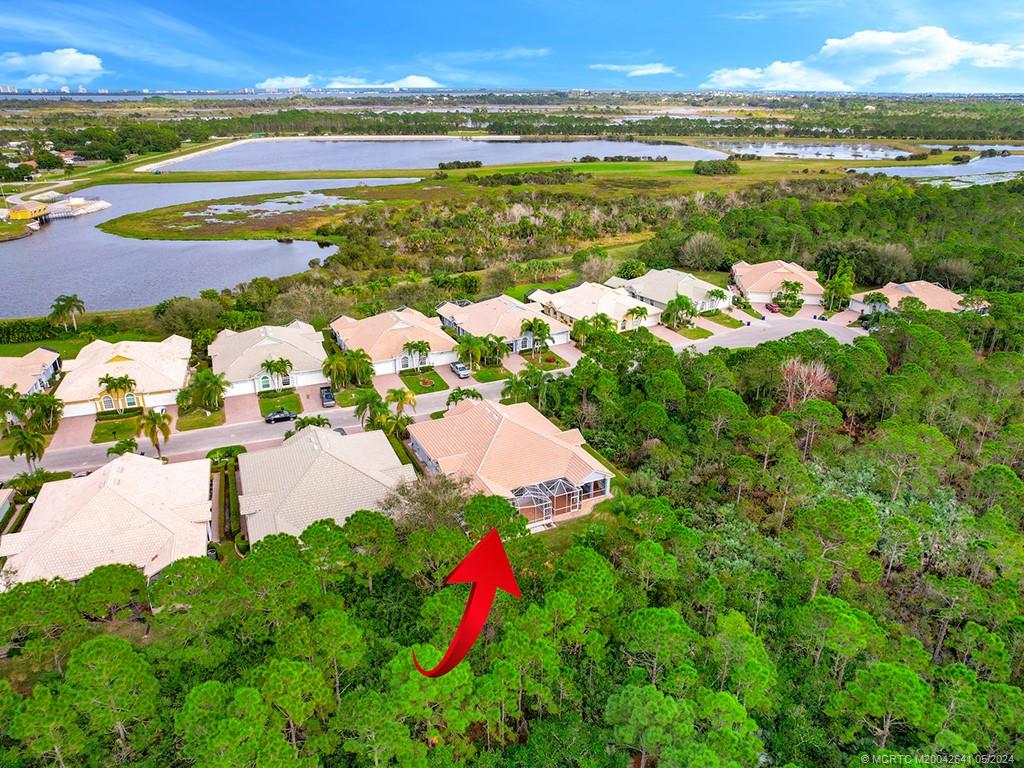 570 Northwest Red Pine Way Jensen Beach, FL 34957 - Photo 19 of 19 a view of lake view and mountain view