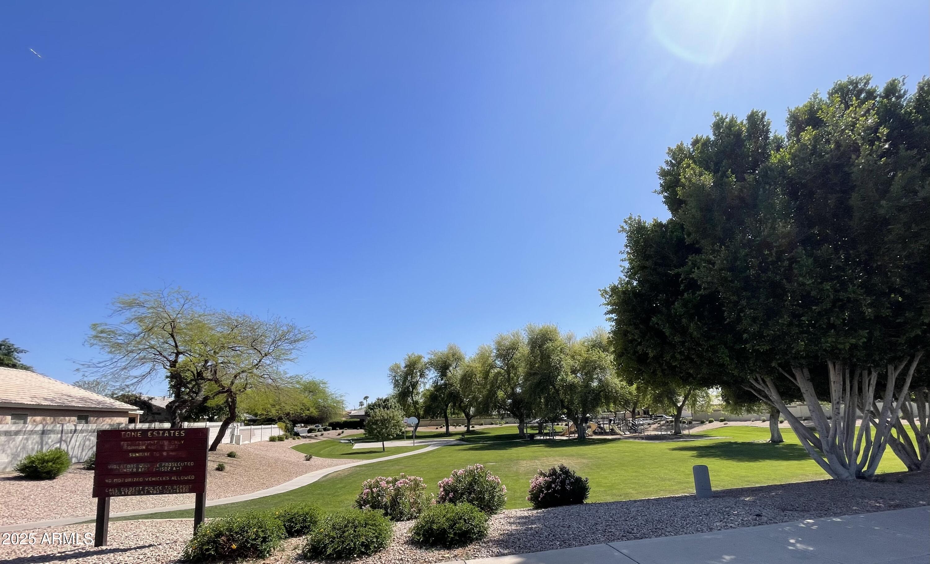 2735 East Harwell Road Gilbert, AZ 85234 - Photo 40 of 43 a view of a kids park