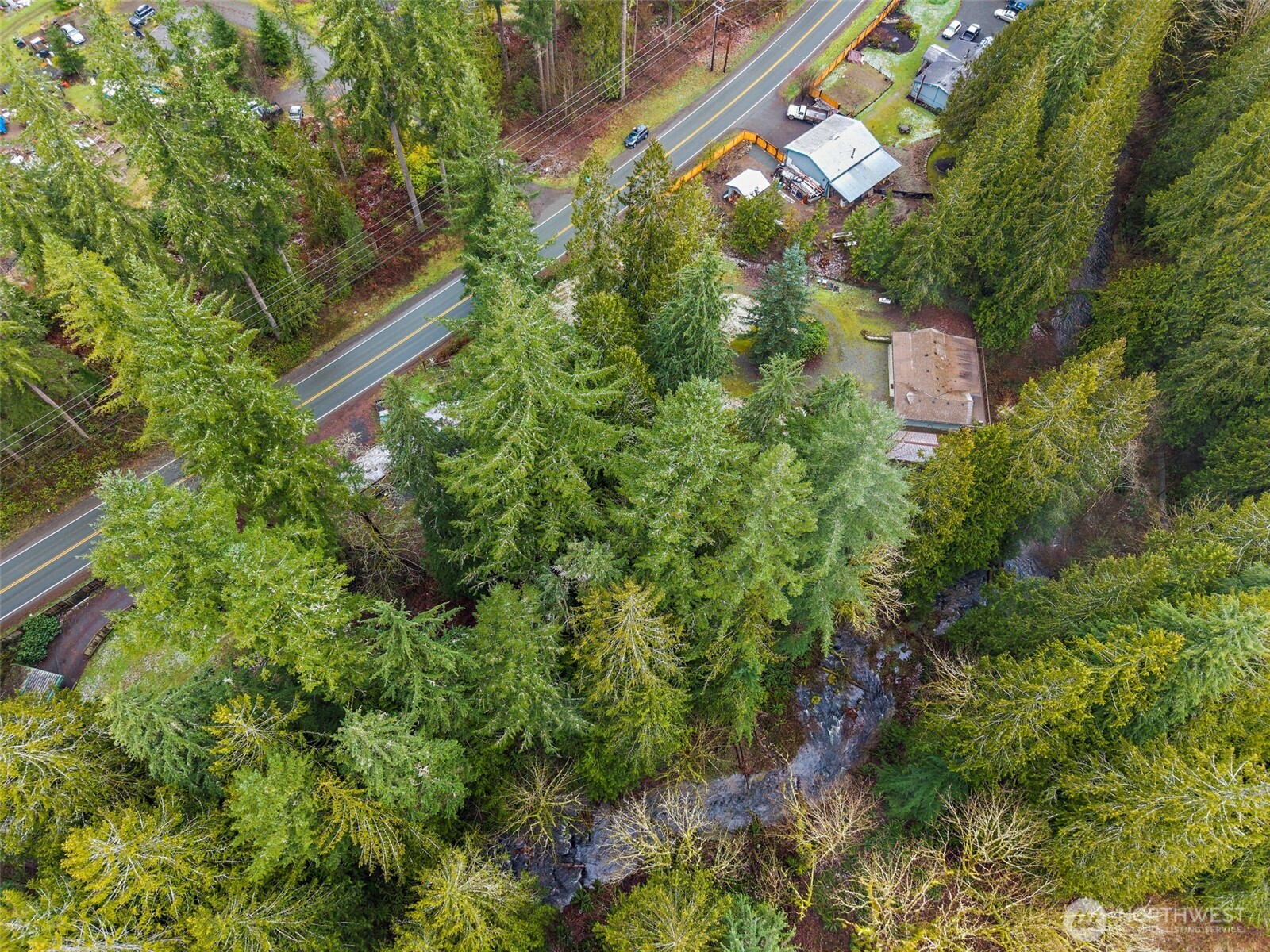 10618 Kelly Road Northeast Carnation, WA 98014 - Photo 7 of 16 a bird view of a house