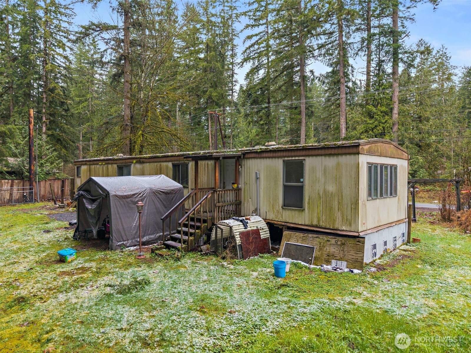 10618 Kelly Road Northeast Carnation, WA 98014 - Photo 10 of 16 a view of a backyard with sitting area