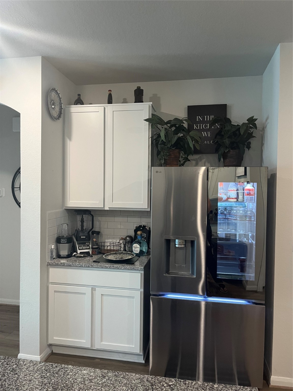 217 Lt. Rusty Jarrell, TX 76537 - Photo 10 of 28 a kitchen with a refrigerator and cabinets