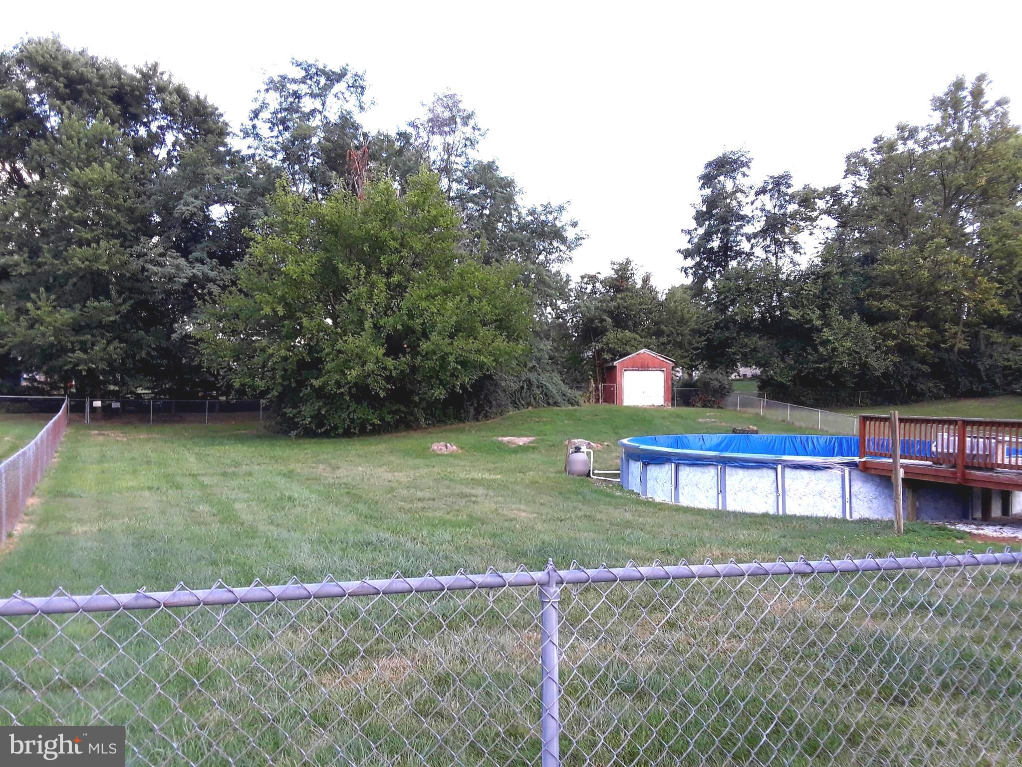 18333 College Road Hagerstown, MD 21740 - Photo 4 of 18 Large Fenced Backyard with Pool