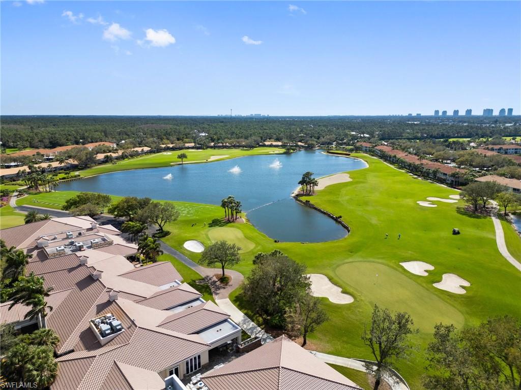 9281 Spring Run Boulevard, Unit 2607 Estero, FL 34135 - Photo 46 of 46 an aerial view of a residential houses with outdoor space and ocean view
