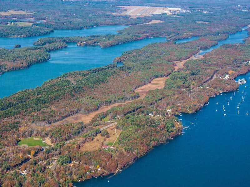 498 Harpswell Islands Road Harpswell, ME 04079 - Photo 4 of 34 Aerial View.