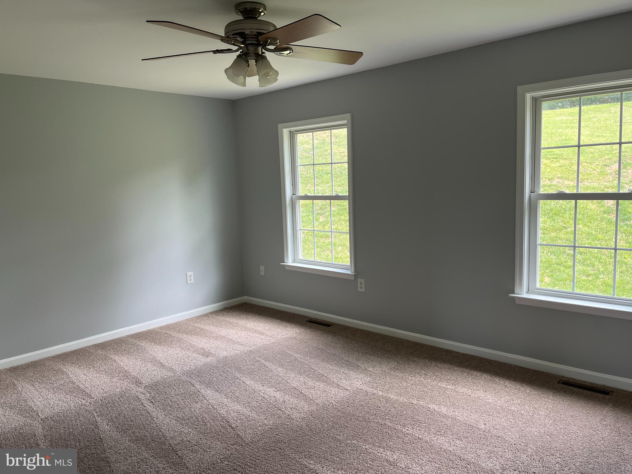994 View Crest Court Front Royal, VA 22630 - Photo 16 of 24 an empty room with windows and fan