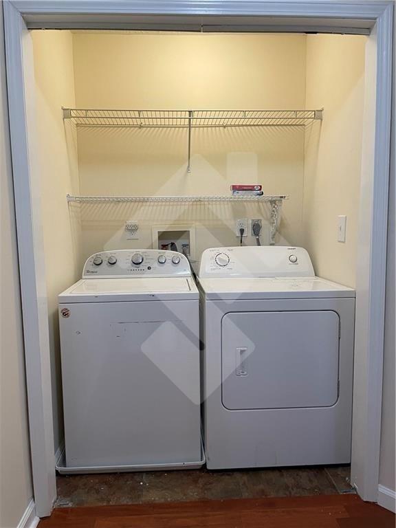4267 Grogan Street Acworth, GA 30101 - Photo 19 of 37 a utility room with a washer and dryer