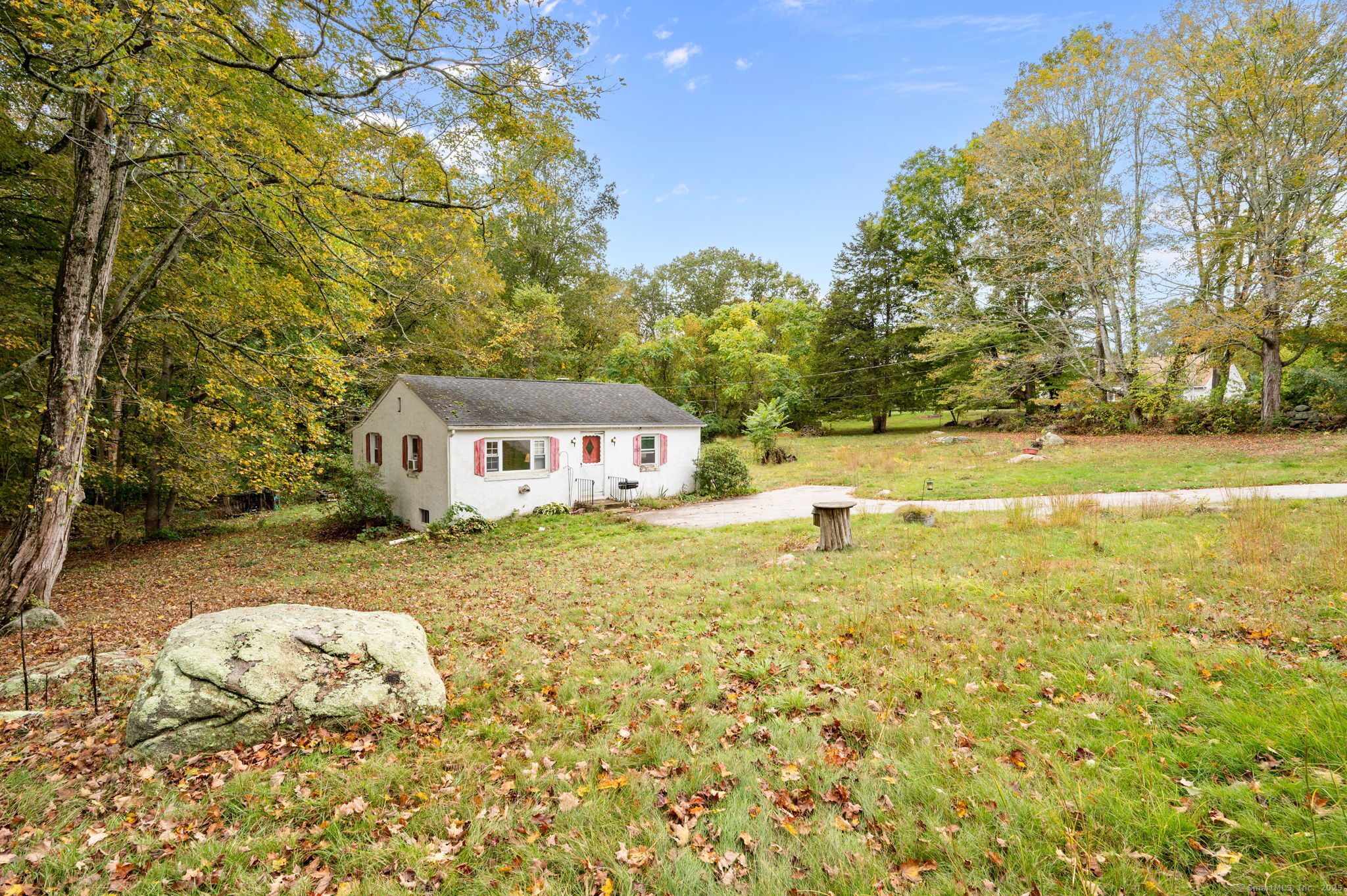 210 Butlertown Road Waterford, CT 06385 - Photo 2 of 25 a house view with swimming pool in front of it