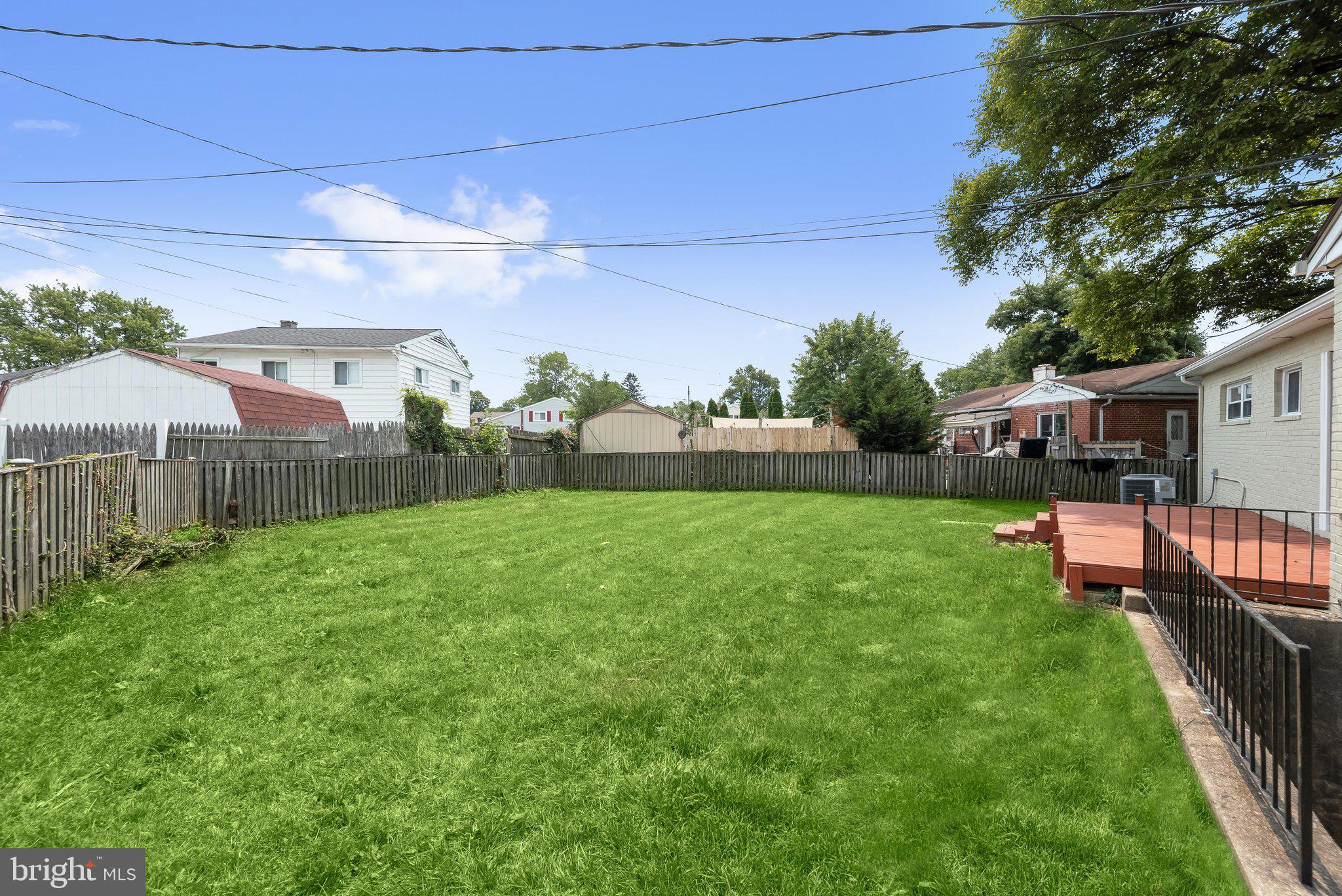 6035 Moorehead Road Baltimore, MD 21228 - Photo 36 of 43 Fenced backyard