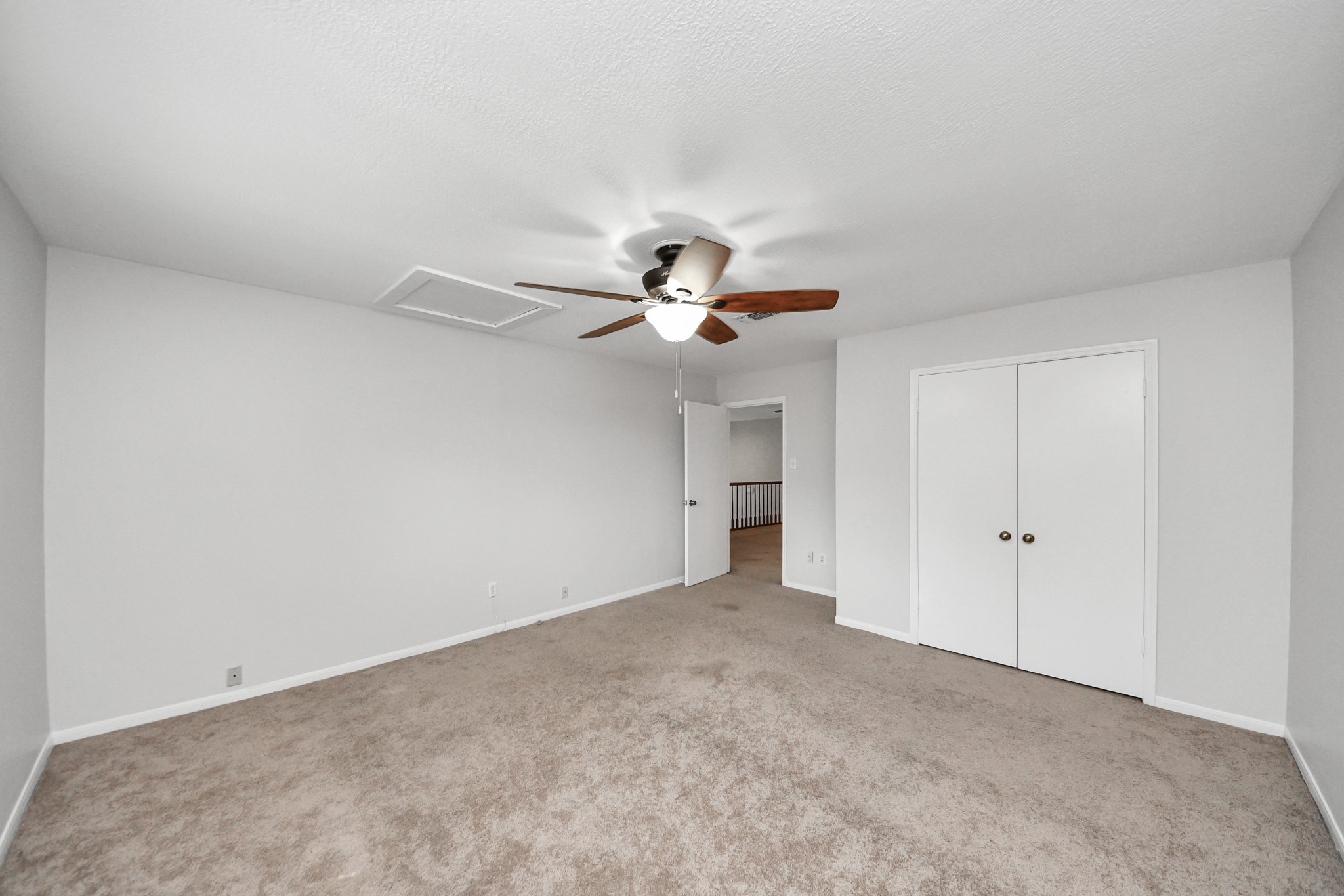 6706 Trebeck Lane Spring, TX 77379 - Photo 37 of 46 a view of a livingroom with a ceiling fan and window