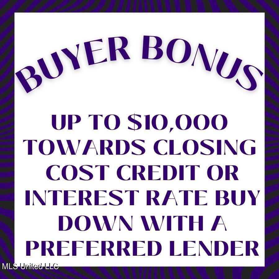 1815 Millers Cove Hernando, MS 38651 - Photo 4 of 4 $10,000 Closing Cost Bonus Flyer JPEG