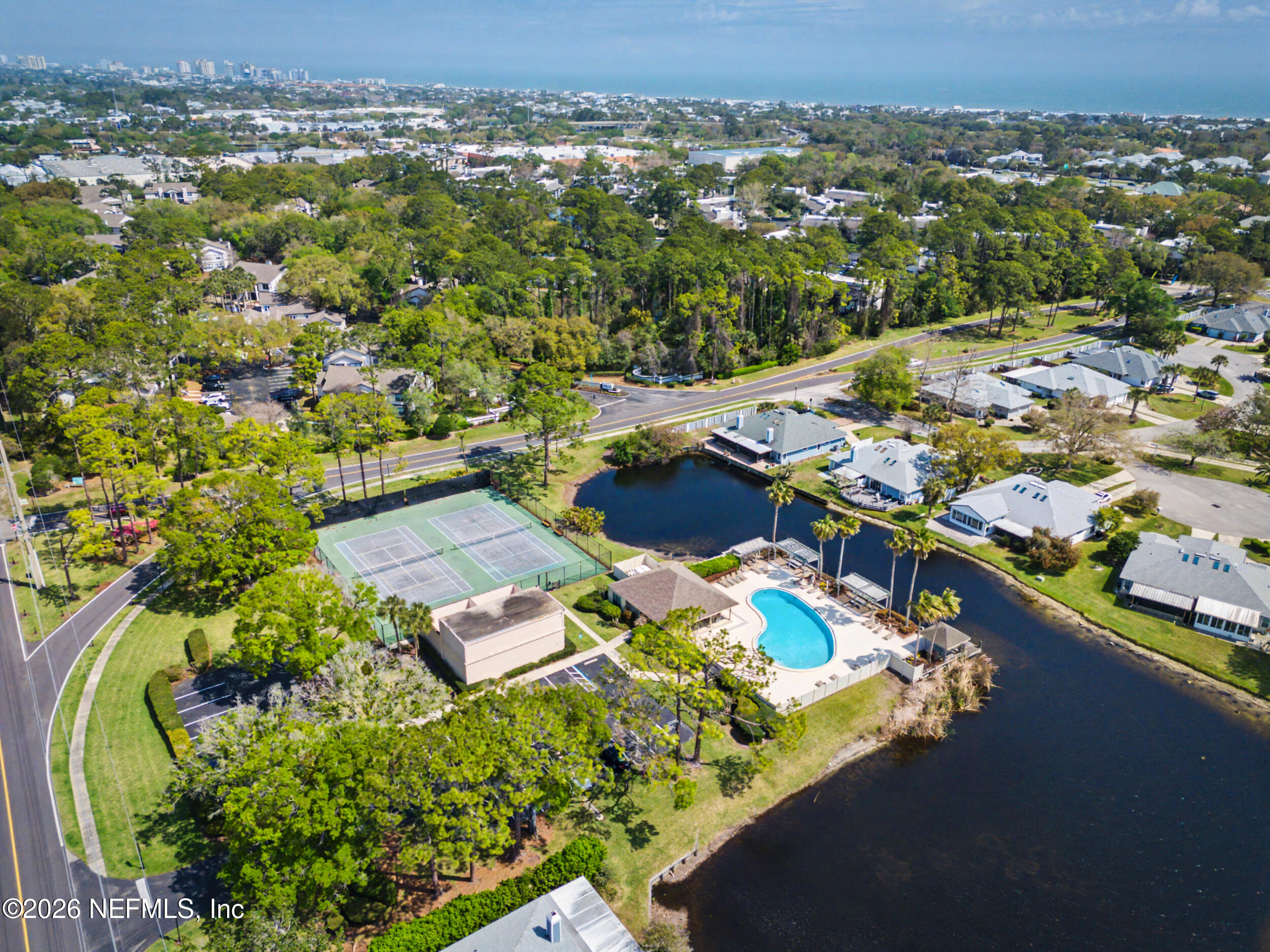 2811 Sea Hawk Drive Ponte Vedra Beach, FL 32082 - Photo 22 of 24 an aerial view of residential houses with outdoor space