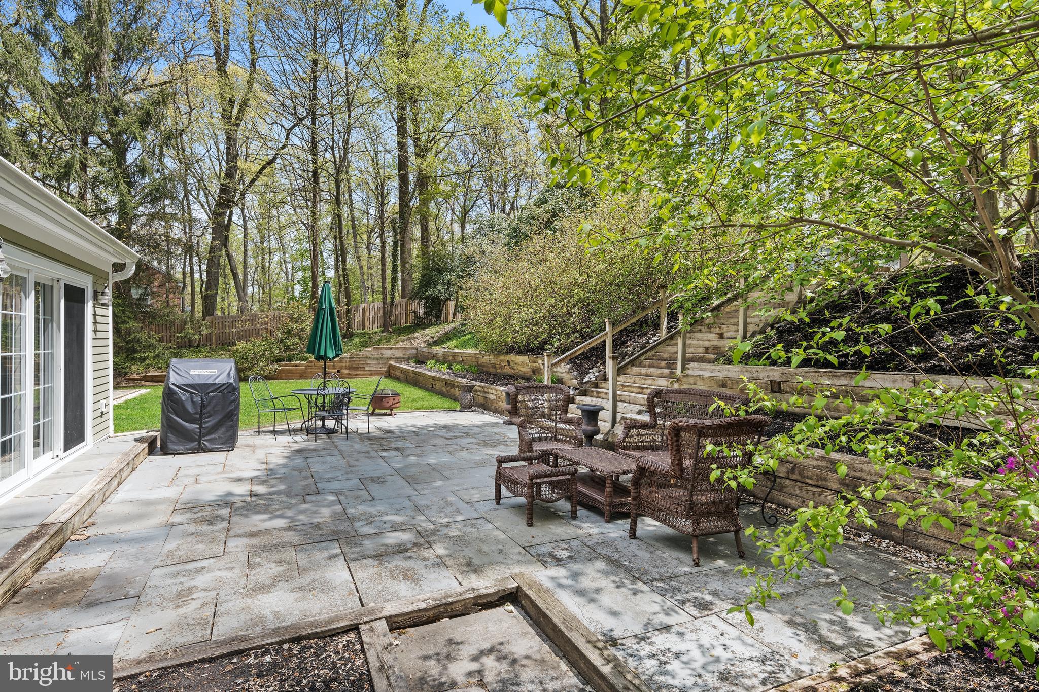 561 Bair Road Berwyn, PA 19312 - Photo 3 of 40 Big flagstone patio
