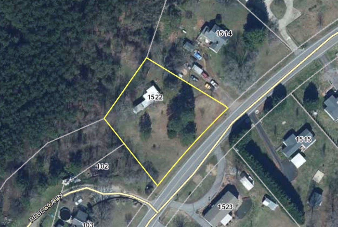 1522 Old Seneca Road Central, SC 29630 - Photo 28 of 28 Aerial view of 1522 Old Seneca Rd