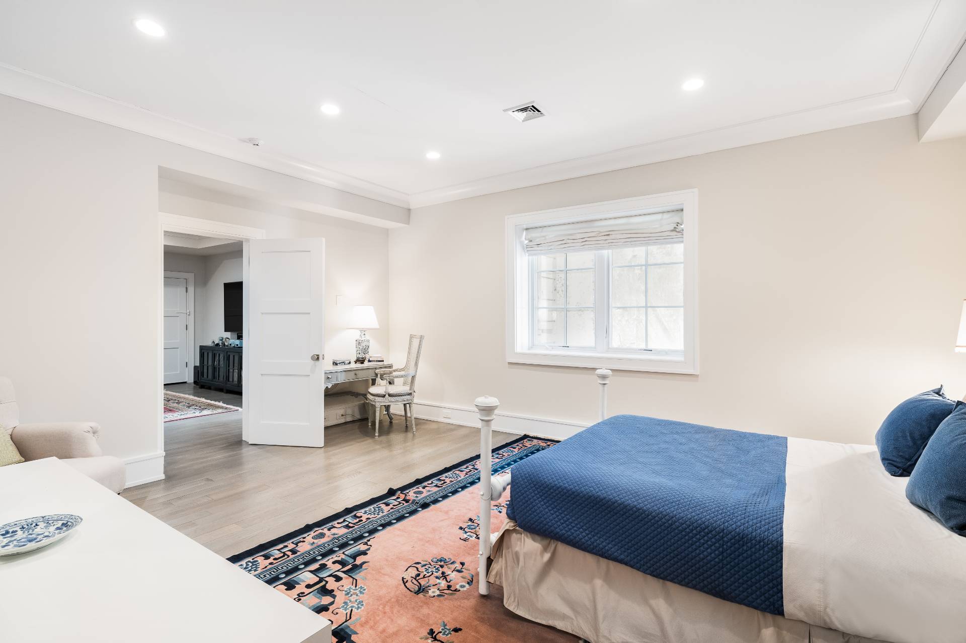 135 Hildreth Lane Bridgehampton, NY 11932 - Photo 24 of 33 a living room with furniture and wooden floor