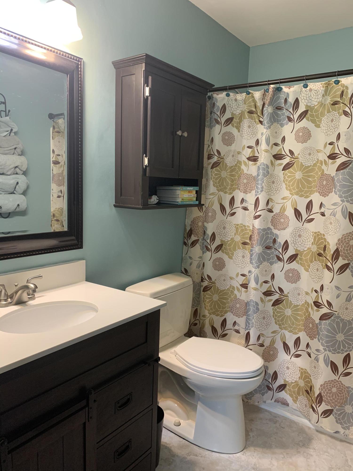 357 London Ridge Road Boones Mill, VA 24065 - Photo 10 of 28 a bathroom with a sink and a mirror
