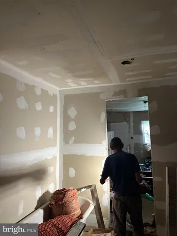 a front view of a house with plants