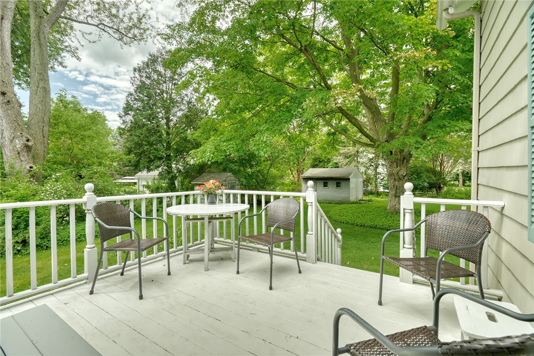 1479 Creek Street Rochester, NY 14625 - Photo 43 of 50 DECK OFF THE KITCHEN