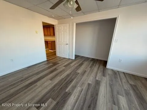 a view of wooden floor