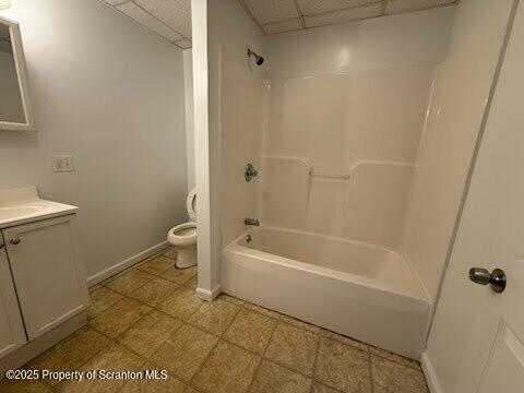 1103 Jackson Street, Unit 3 Scranton, PA 18504 - Photo 8 of 20 a bathroom with a bathtub a toilet and a shower