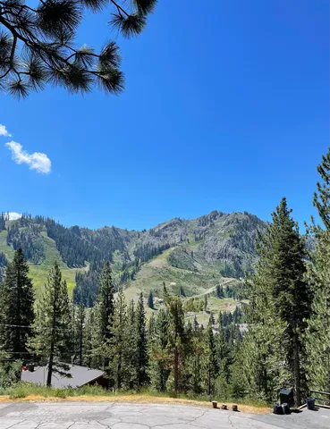 a view of a sky from a mountain
