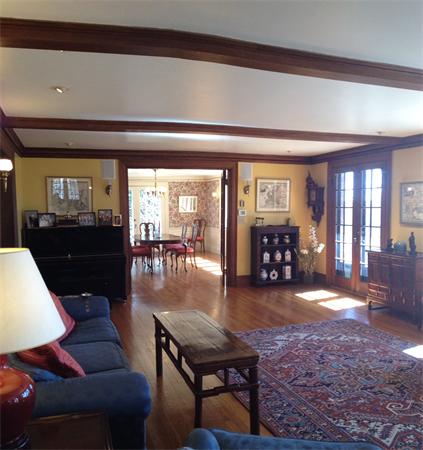 104 Crofton Road Newton, MA 02468 - Photo 24 of 30 a living room with furniture and wooden floor