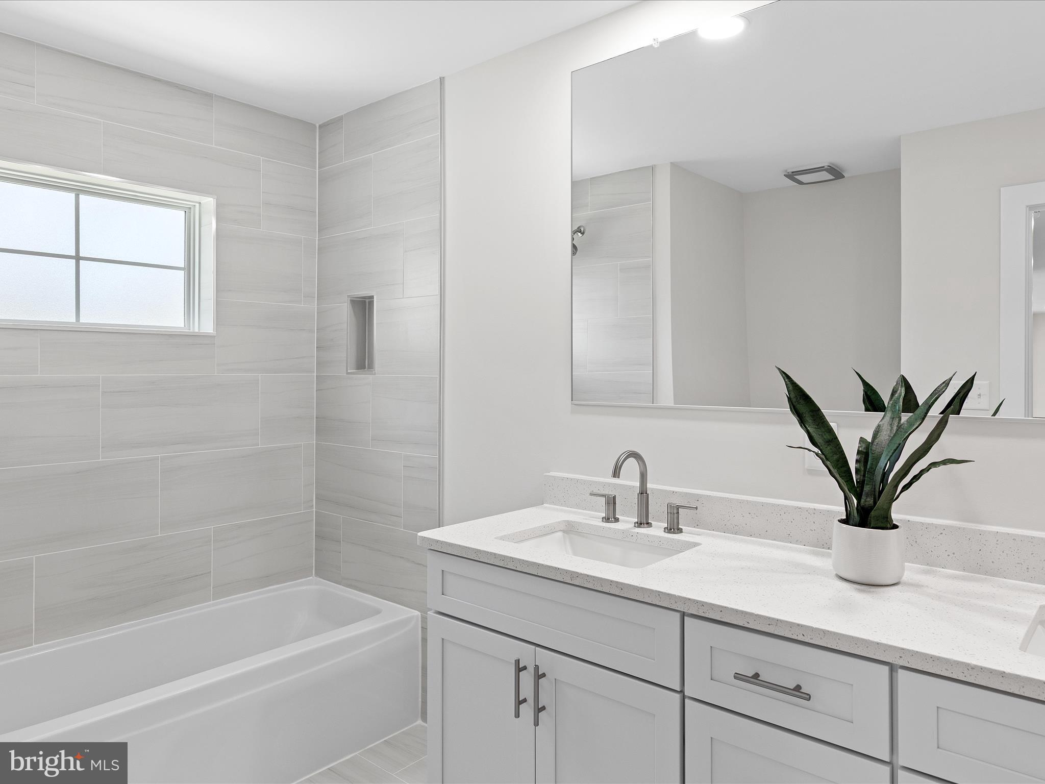 34 Rivers End Drive Seaford, DE 19973 - Photo 63 of 68 Hall Bath, Tiled Tub Surround