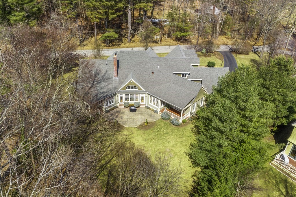 19 Whippoorwill Lane Concord, MA 01742 - Photo 31 of 33 an aerial view of residential houses with yard