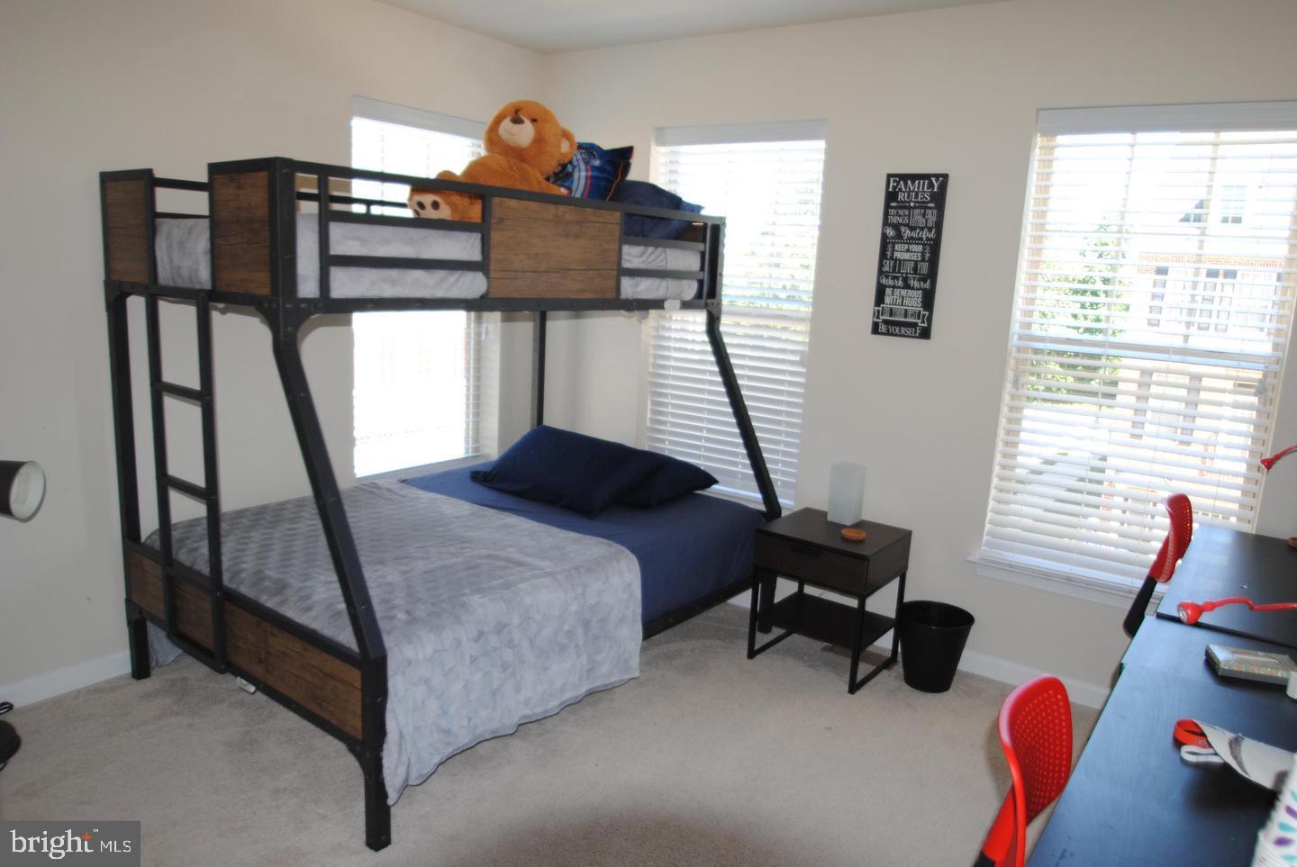 43345 Polenta Terrace Chantilly, VA 20152 - Photo 27 of 43 Upper Lvl 2nd Bedroom view w/alternate staged