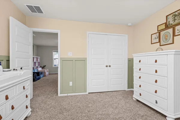 walk in closet with window