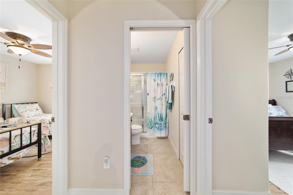 1056 Southwest 159th Street Ocala, FL 34473 - Photo 24 of 45 a view of a bathroom from the hallway